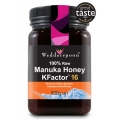 Wedderspoon Miere de Manuka KFactor 16 RAW 500g